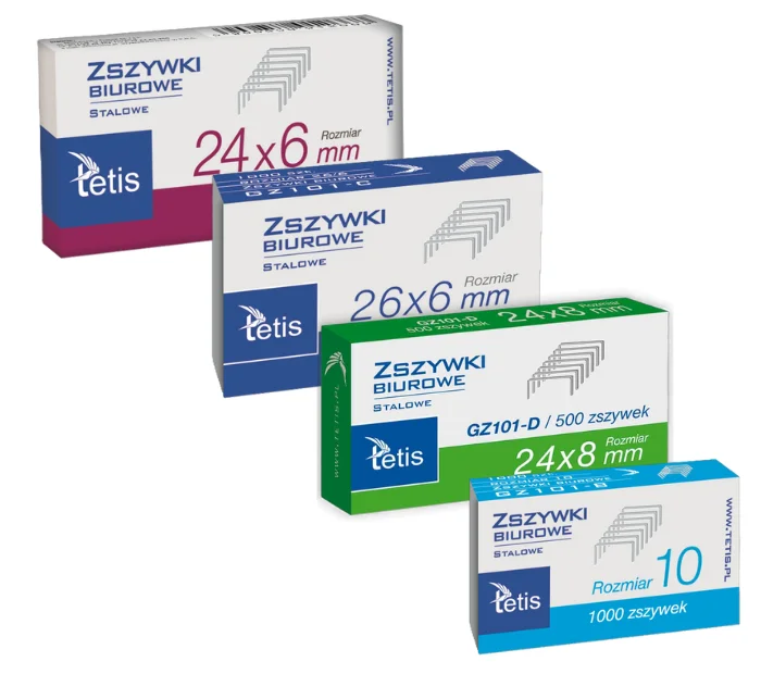 Zszywki GZ101/102/103