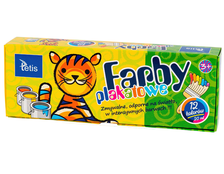 Farby plakatowe KF001-D