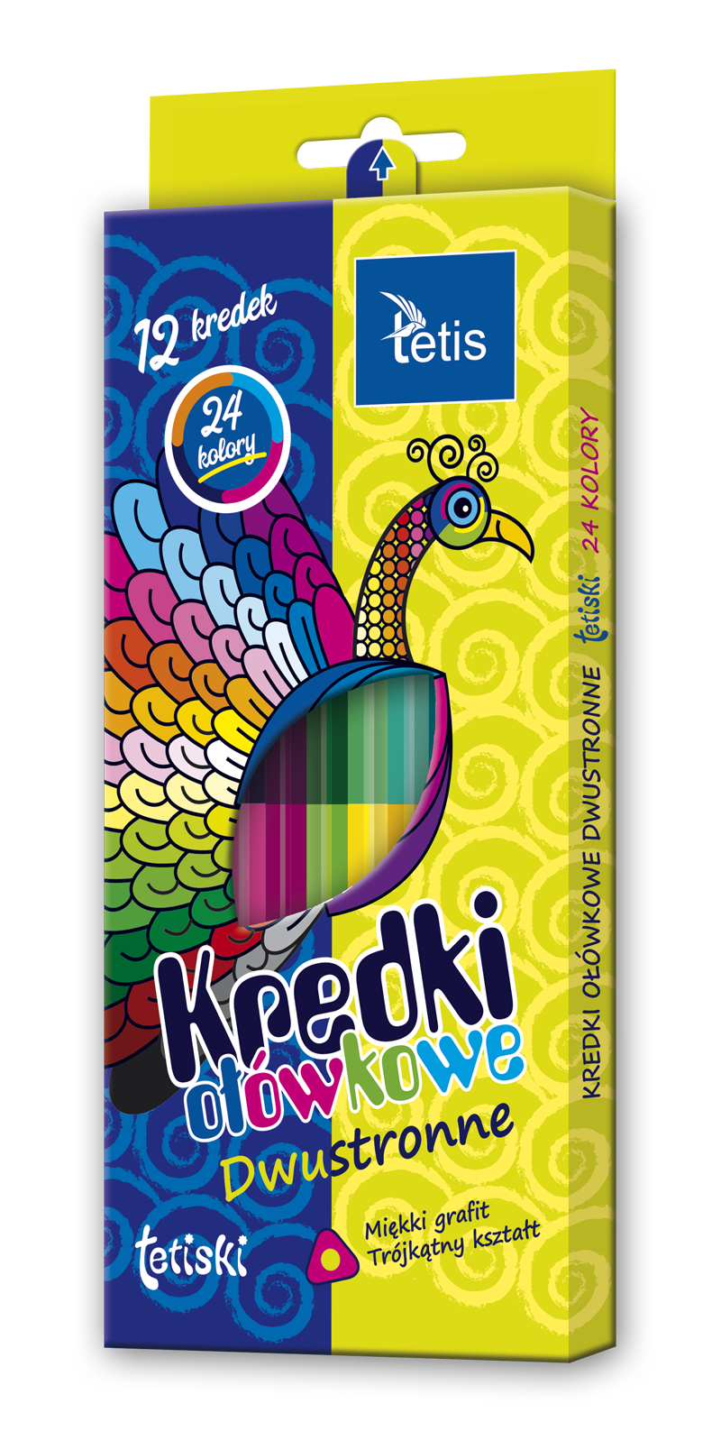 Tetiski. Kredki KT005