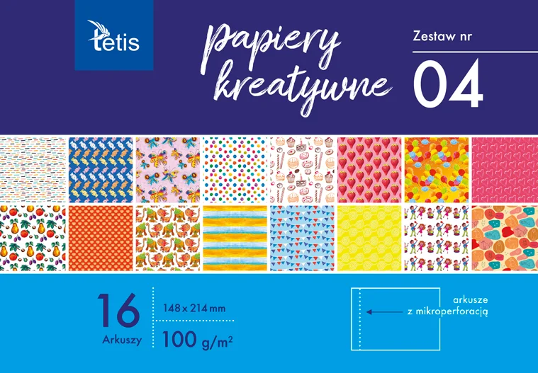 Papiery kreatywne KB029-04