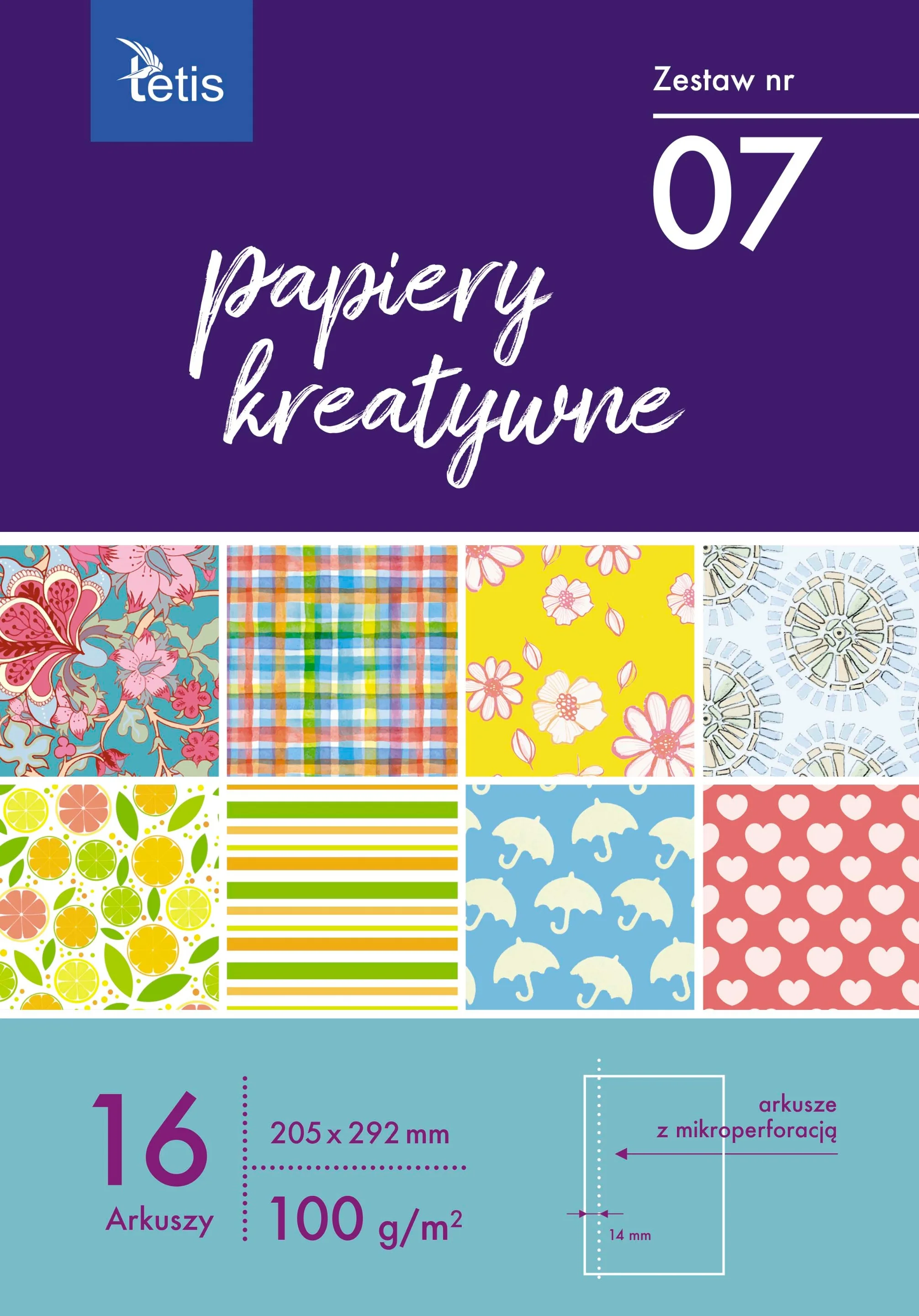 Papiery kreatywne KB030-07