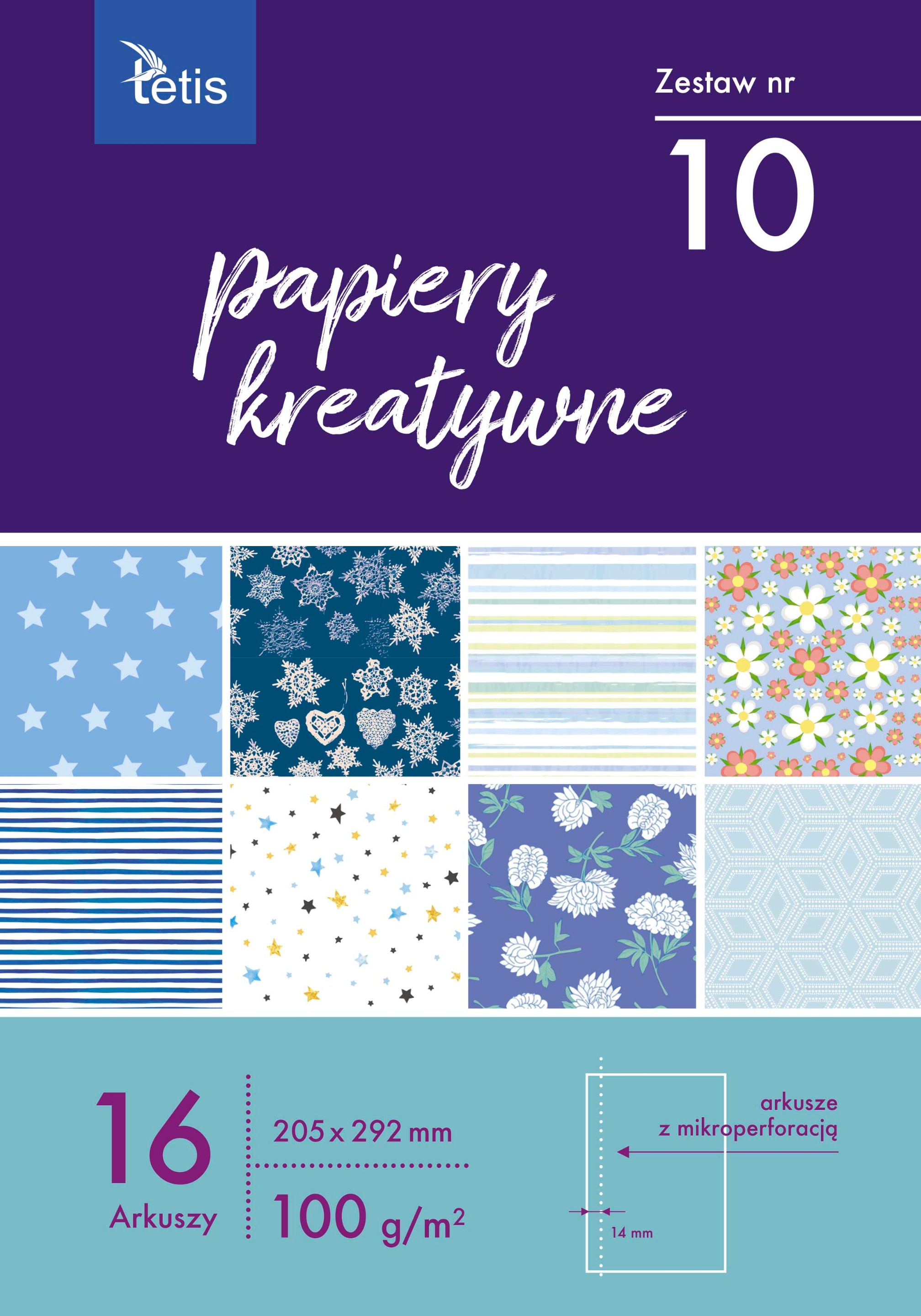 Papiery kreatywne KB030-10