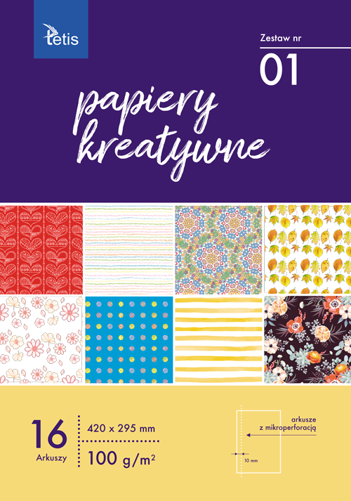 Papiery kreatywne KB031-01