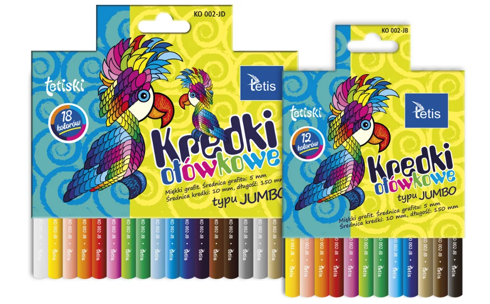 Tetiski. Kredki KO 002