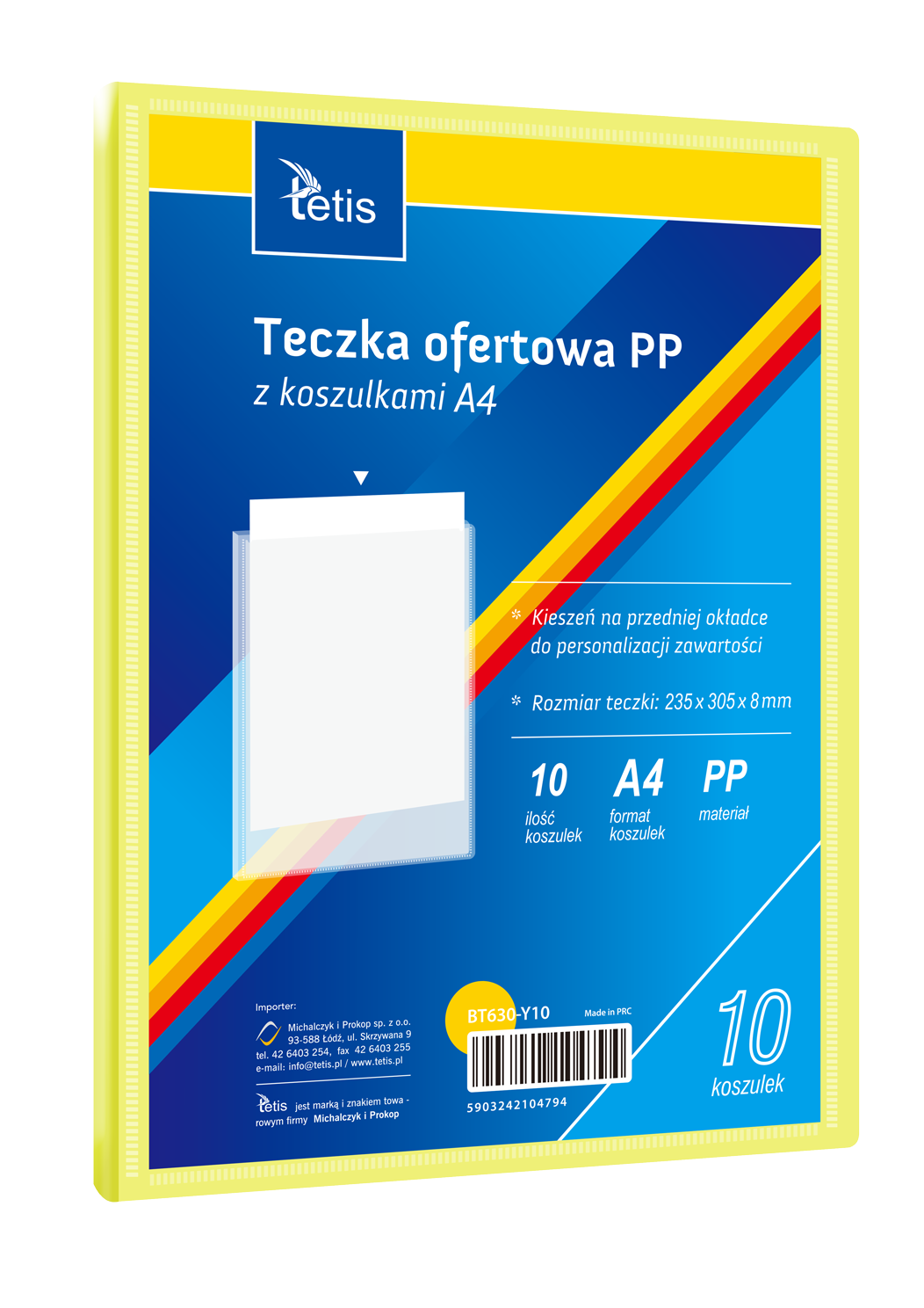 Teczka ofertowa A4 BT630-Y10