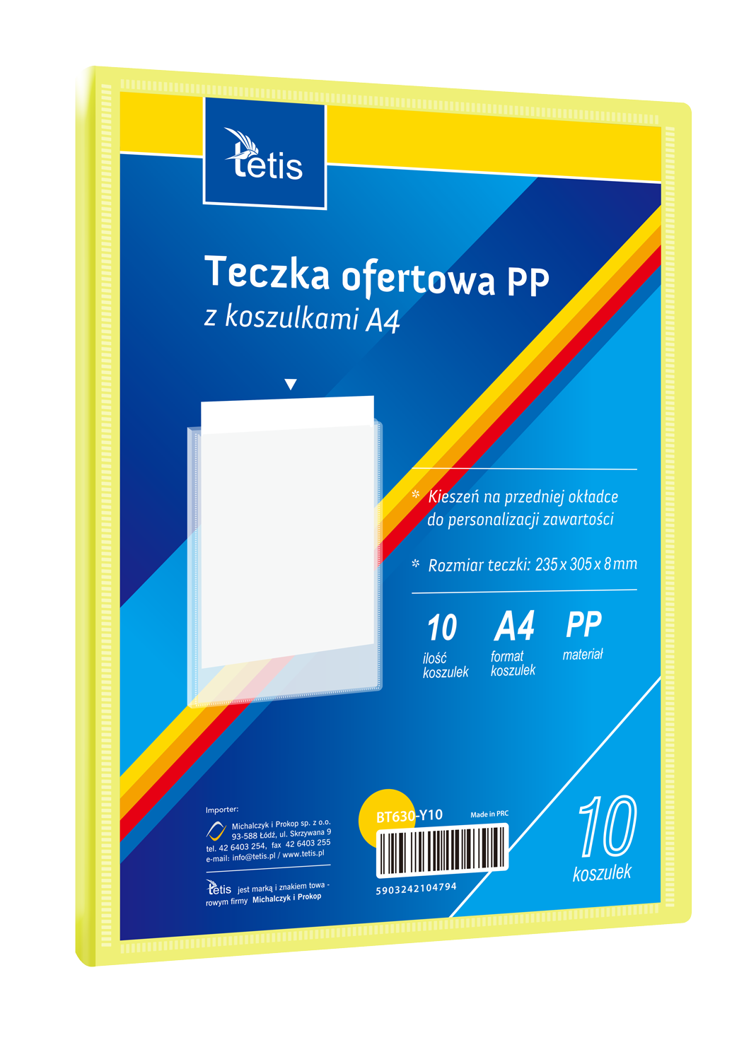Teczka ofertowa A4 BT630-Y10