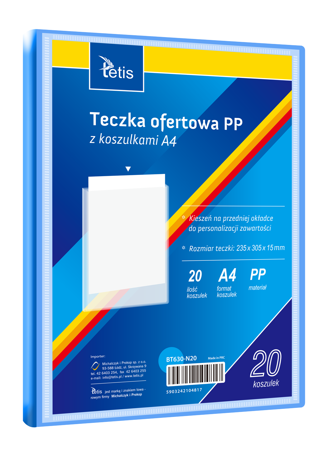 Teczka ofertowa A4 BT630-N20