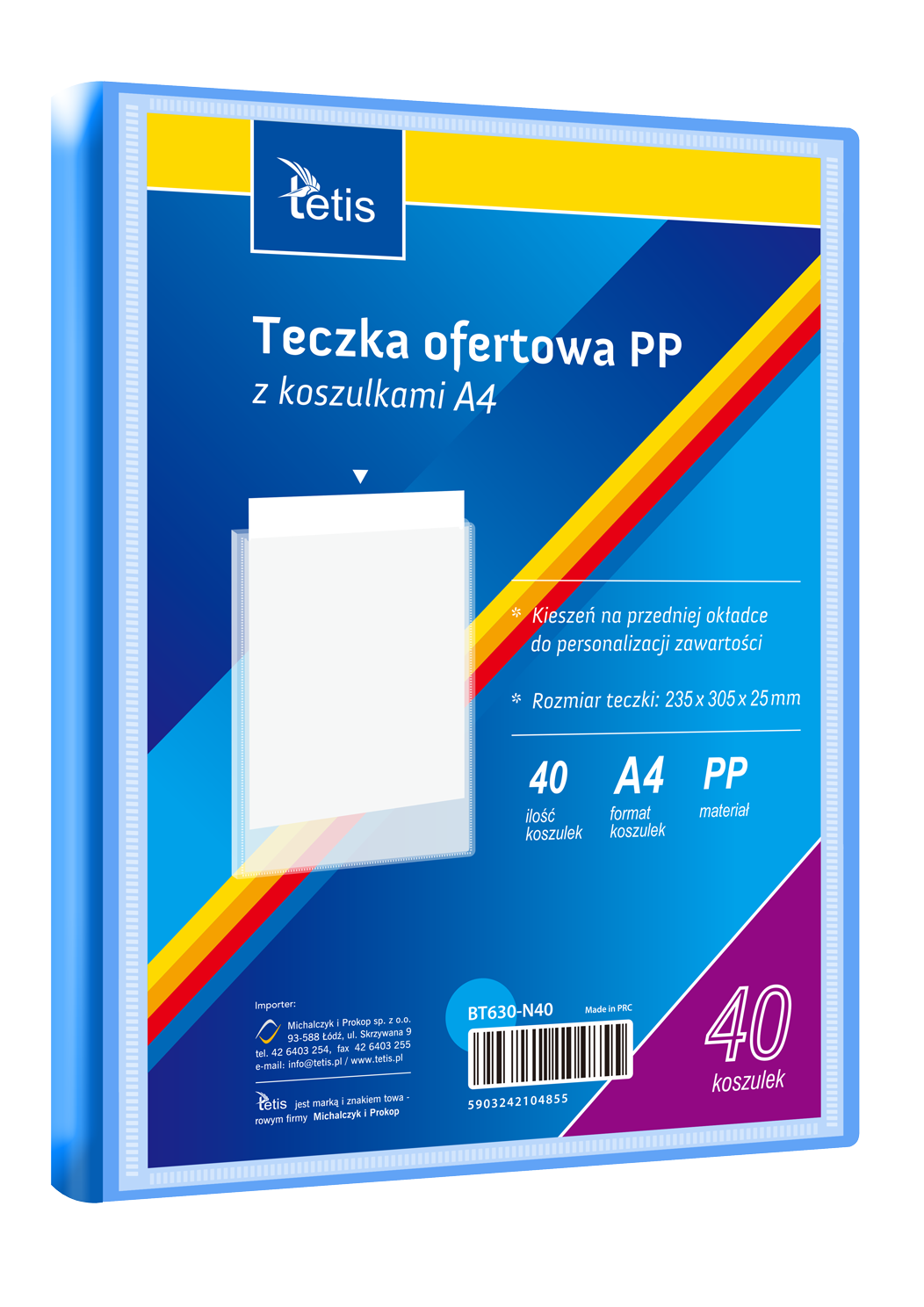 Teczka ofertowa A4 BT630-N40