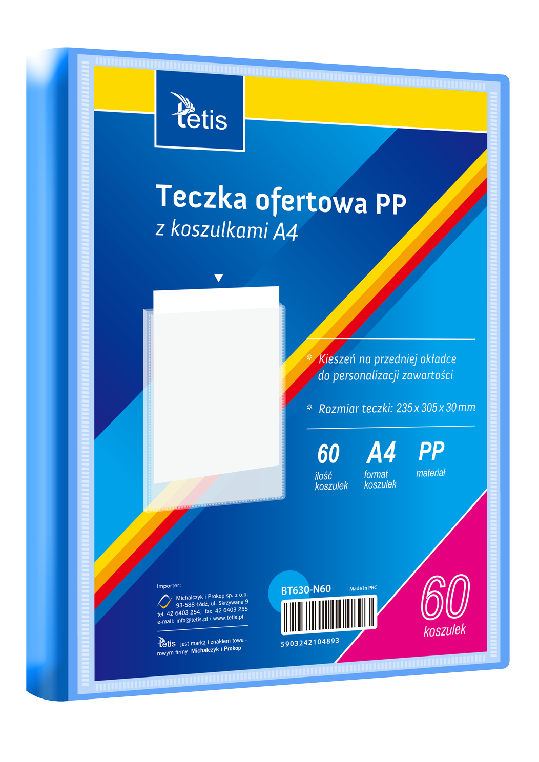 Teczka ofertowa A4 BT630-N60